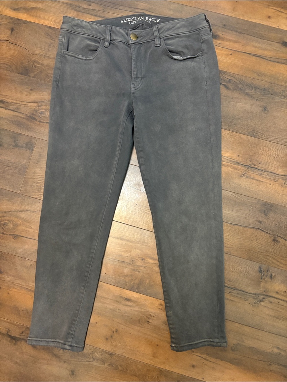 American Eagle Outfitters Black Jegging Crop